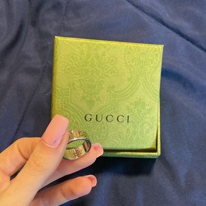 GucciGhost skull ring size 6